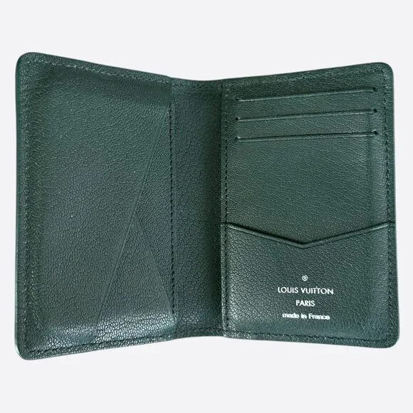 Louis Vuitton Green Crocodile Pocket Organizer
